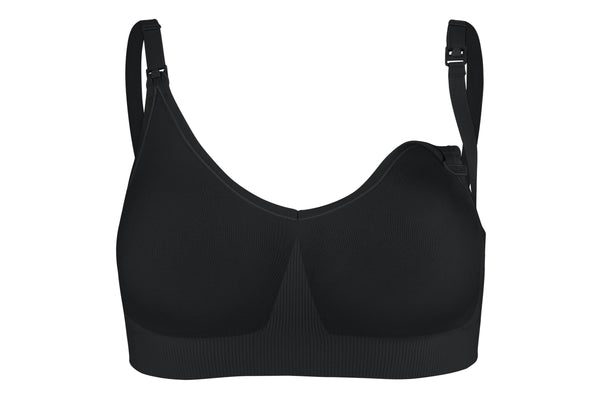 Bravado Designs Body Silk Seamless Nursing Bra - Sustainable - Black M