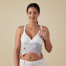 Load image into Gallery viewer, Bravado Designs Clip And Pump Hands-Free Nursing Bra Accessory - Sustainable - Dove Heather With Dusted Peony S

