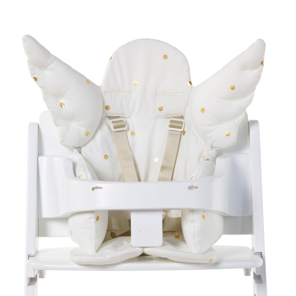 Childhome Angel Universal Seat Cushion - Jersey Gold Dots