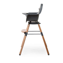 Load image into Gallery viewer, Childhome Evolu One.80° High Chair - Natural Anthracite
