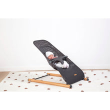 Load image into Gallery viewer, Childhome Evolux Bouncer - Natural Anthracite
