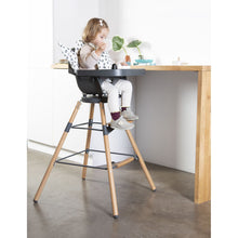 Load image into Gallery viewer, Childhome Evolu Extra Long Legs + Footrest - Natural Anthracite
