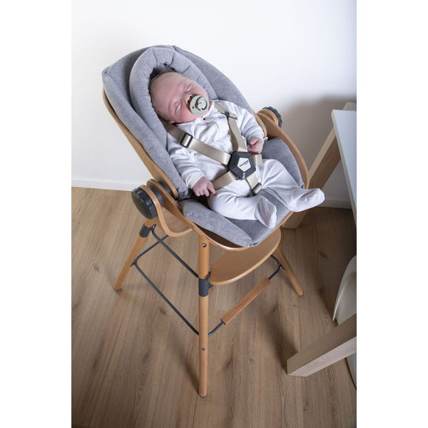 Childhome Evolu Newborn Seat Cushion - Jersey Grey