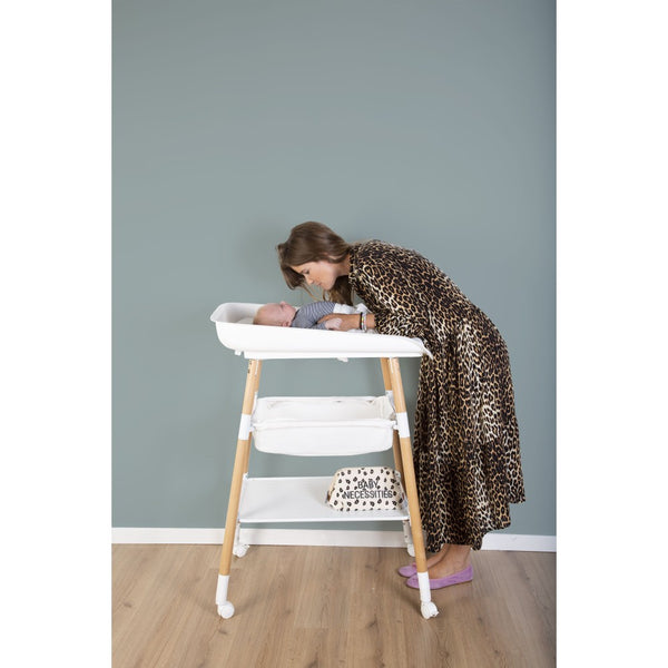Childhome Evolux Changing Table - Natural White