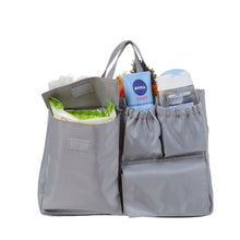 Load image into Gallery viewer, Childhome Bag In Bag Organizer - Canvas Grey
