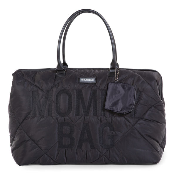 Childhome Mommy Bag Nursery Bag - Puffered - Black