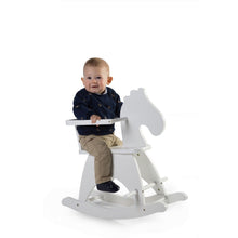 Load image into Gallery viewer, Childhome Rocking White Horse + Brace
