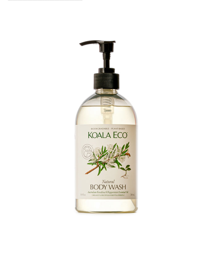 Koala Eco Natural Body Wash Rosalina & Peppermint Essential Oil - 500ml