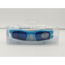 Load image into Gallery viewer, Koolsun Flex Baby Sunglasses - Aqua Grey 0-3 yrs
