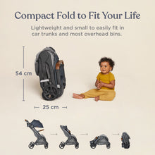 Load image into Gallery viewer, Ergobaby Metro+ Deluxe Compact City Stroller - Empire State Green
