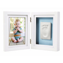 Load image into Gallery viewer, Pearhead White Babyprints Desktop Frame
