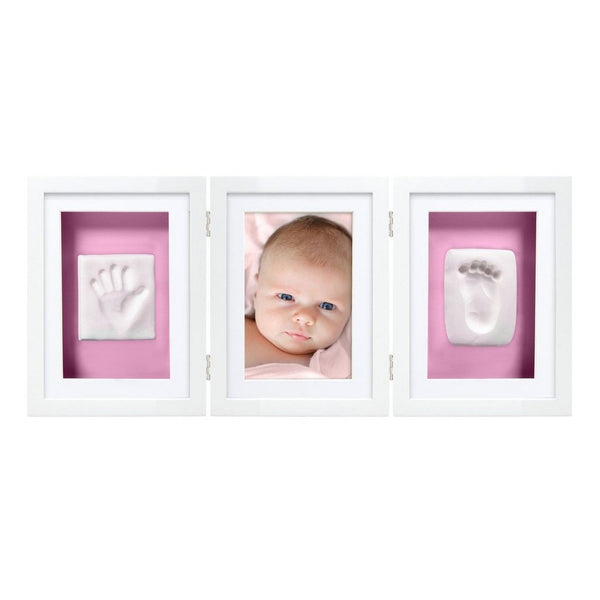 Pearhead Babyprints Deluxe Desktop Frame - White (1)