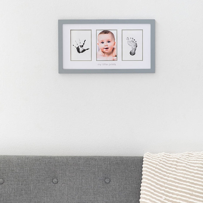 Pearhead Babyprints Photo Frame - Gray