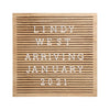 Pearhead Wooden Letterboard Set