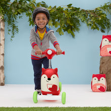 Load image into Gallery viewer, Skip Hop Zoo Ride On 3 in 1 Scooter - Fox
