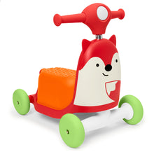 Load image into Gallery viewer, Skip Hop Zoo Ride On 3 in 1 Scooter - Fox
