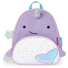 Load image into Gallery viewer, Skip Hop Zoo Little Kid Backpack - Narwhal
