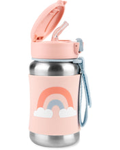 Load image into Gallery viewer, Skip Hop Spark Style Stainless Steel Straw Bottle - Rainbow
