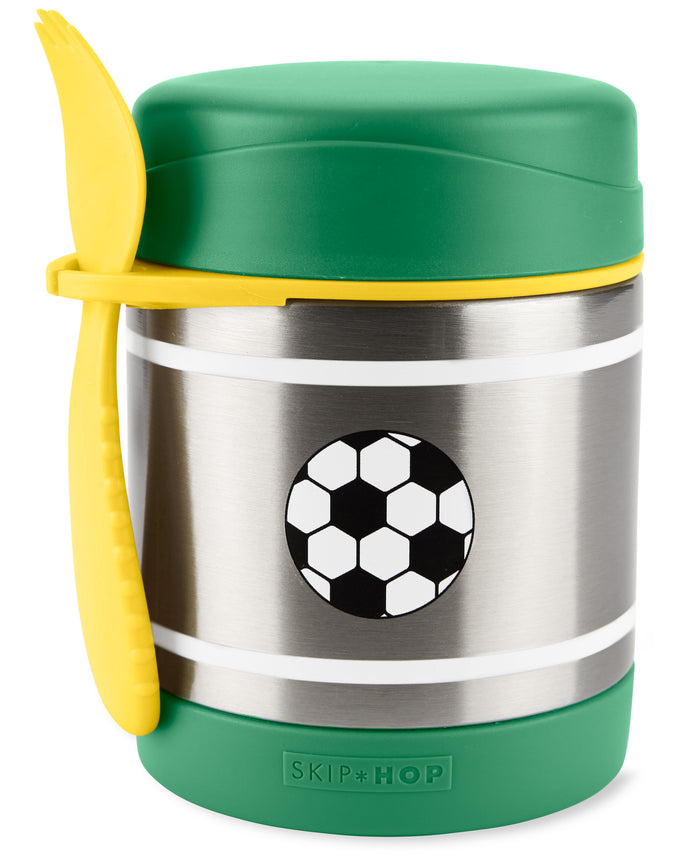 Skip Hop Spark Style Food Jar - Soccer/Futbol