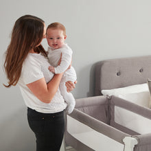 Load image into Gallery viewer, Shnuggle Air Bedside Crib - Dove Grey (2)
