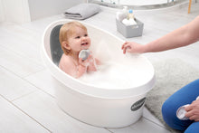 Load image into Gallery viewer, Shnuggle Toddler Bath - White &amp; Light Grey
