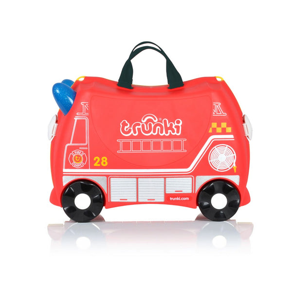 Trunki Ride-on Luggage - Frank Fire Truck (1)