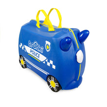 Load image into Gallery viewer, Trunki Ride-on Luggage - Percy Police Car
