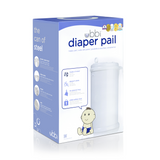 Ubbi Nappy Pail - White (6)